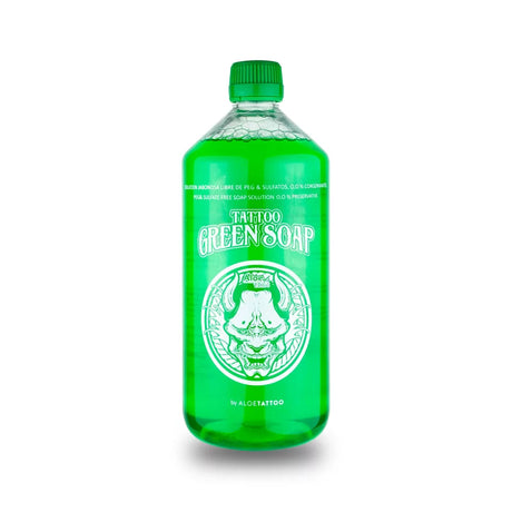 Tattoo Green Soap with Allantoin ALOETATTOO 1000ml - BVShop