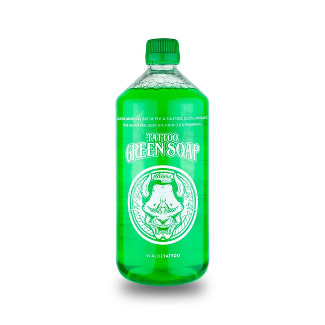 Tattoo Green Soap with Allantoin ALOETATTOO 1000ml - BVShop