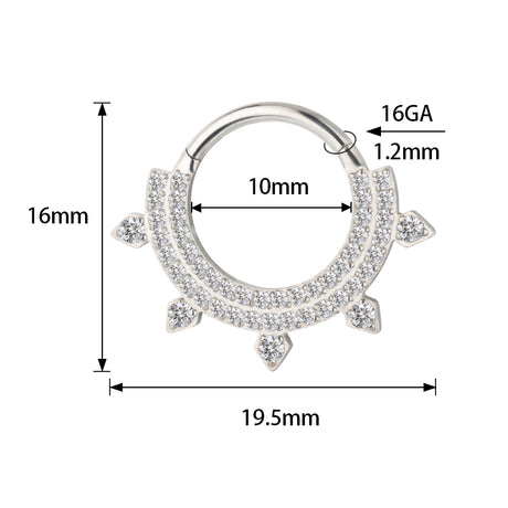 Titanium Double Lined Ring - BVShop