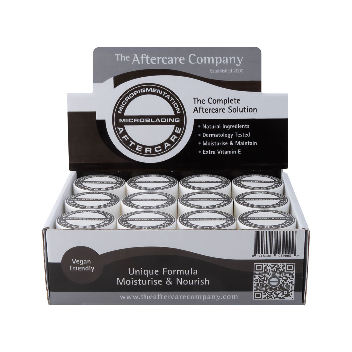 Micro Aftercare 24 x 10g PMU balm for professional studio aftercare