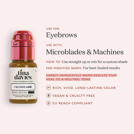 Tina Davies LUXE Blonde Pigments 15ml - BVShop