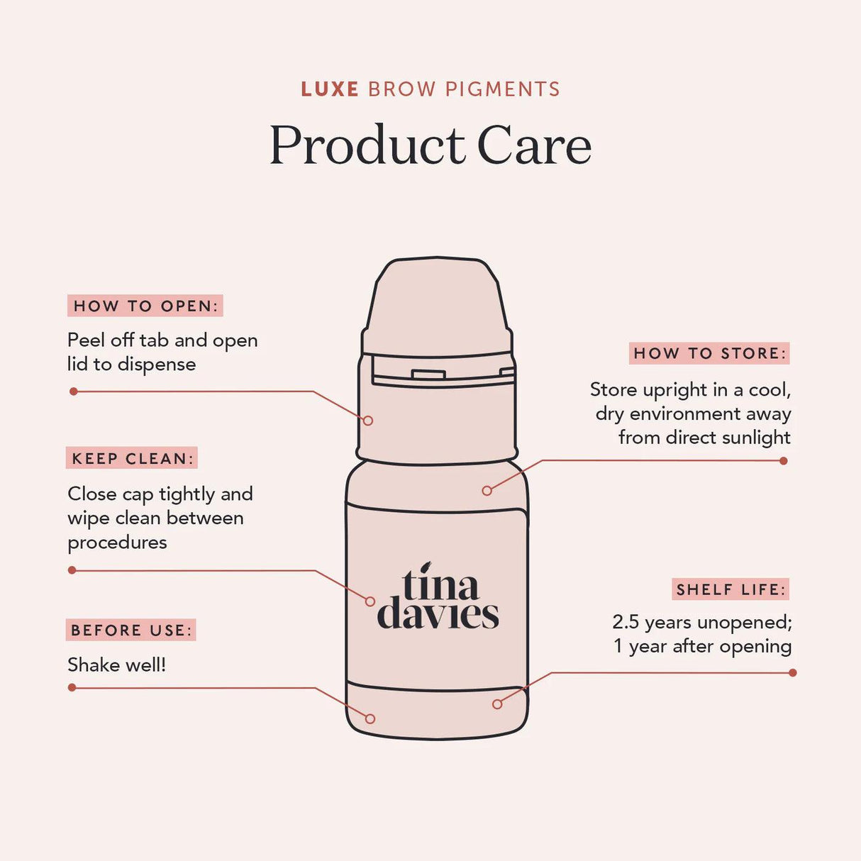 Tina Davies LUXE Ebony Pigments 15ml - BVShop