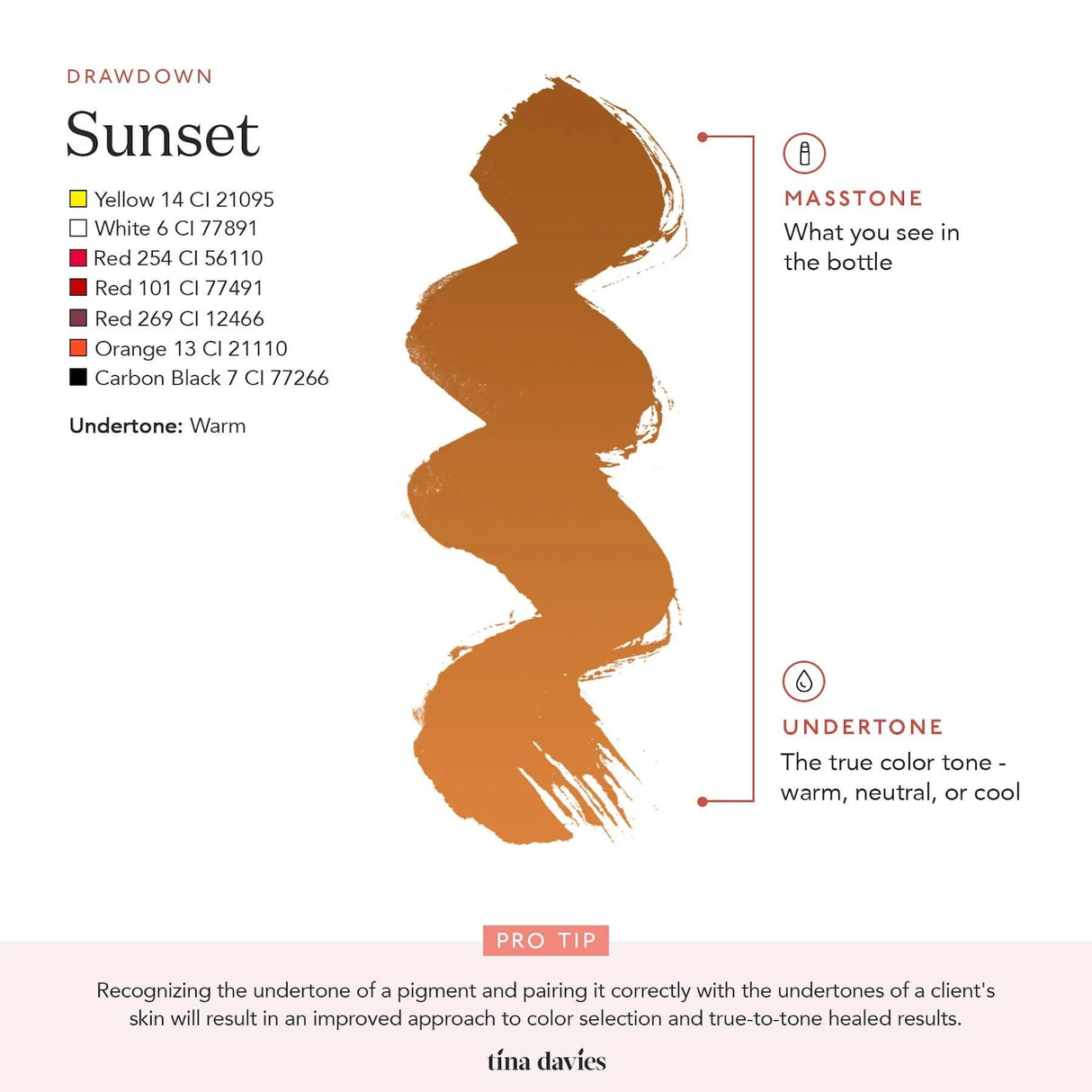 Tina Davies LUXE Sunset Pigments 15ml - BVShop