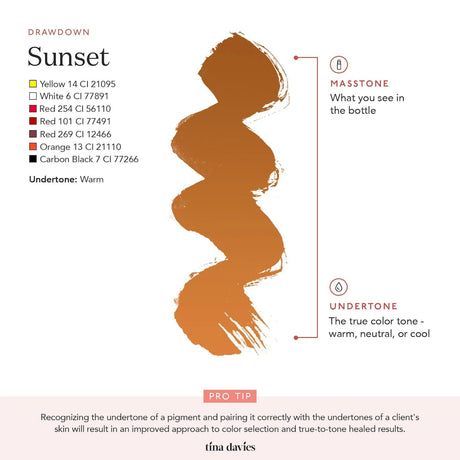Tina Davies LUXE Sunset Pigments 15ml - BVShop