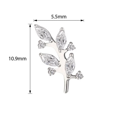 Smooth titanium ring with a branch-inspired design, showcasing a sleek and modern style from BVShop.