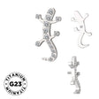 Titanium Ring Gecko - BVShop