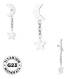 Titanium Ring Moonstar - BVShop