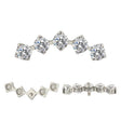 Titanium Ring Tips 5 Prong Zirconia Bezel - BVShop