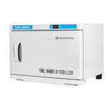 Towel warmer with uv-c 16l sterilizer white - BVShop