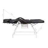 Treatment chair for eyelashes ivette black - BVShop