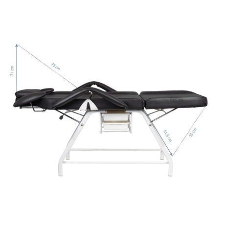 Treatment chair for eyelashes ivette black - BVShop