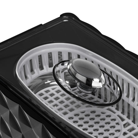 Ultrasonic washer AD-3000 capacity 0,45 L 35W Black - BVShop
