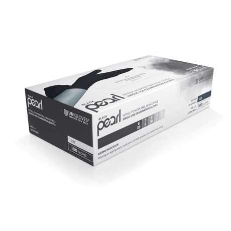 Black Pearl Nitrile Gloves 100pcs XS/S/M/L/XL - BVShop