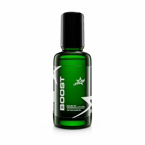 Unistar Boost Tattoo Care Oil 30ml bottle with pump dispenser, designed for tattoo aftercare and skin nourishment.