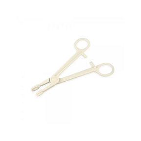 Unistar disposable plastic forceps with clear, lightweight design suitable for medical or laboratory use