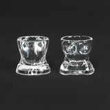 Unistar Muse plastic ink cups, 16mm size, 160 pack, clear disposable ink containers for art and crafting projects.