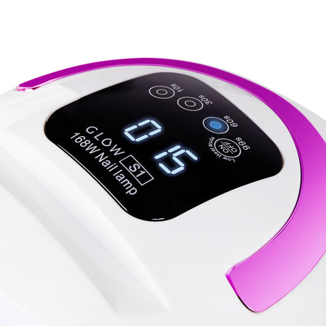 UV LAMP DUAL LED GLOW S1 168W ROSE GOLD - BVShop