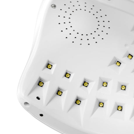 UV LED Lamp OCHO NAILS X13 65W white with mirrored bottom - BVShop