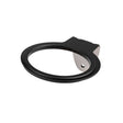Wall-mounted hair dryer holder q97 black - BVShop
