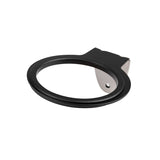 Wall-mounted hair dryer holder q97 black - BVShop