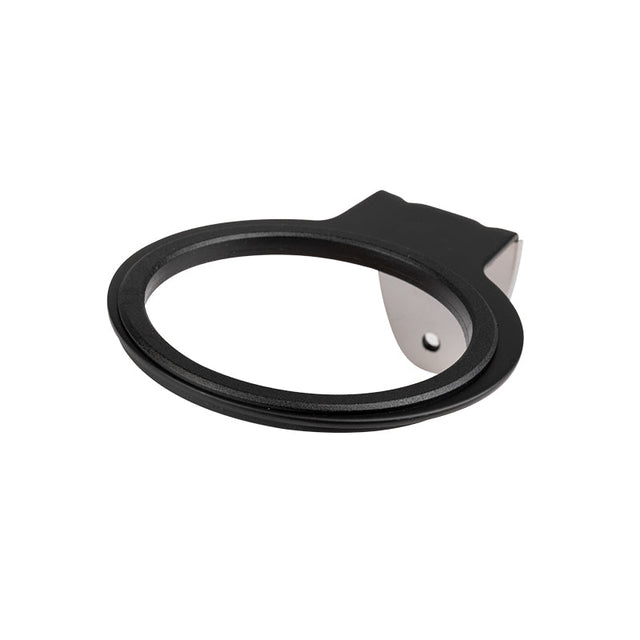 Wall-mounted hair dryer holder q97 black - BVShop