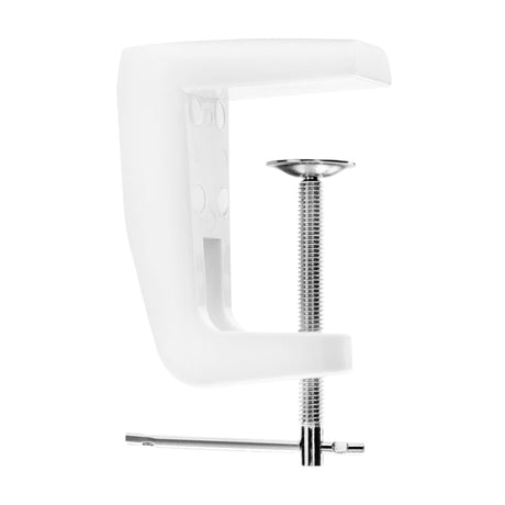 White magnifier lamp table top holder - BVShop