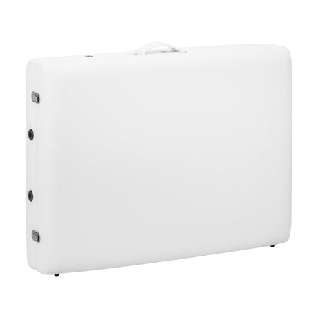 WOODEN FOLDING MASSAGE TABLE COMFORT ACTIV FIZJO LUX 2-SECTIONS 190X70 WHITE - BVShop