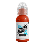World Famous Limitless Tattoo Ink Dark Orange 1 30ml - BVShop