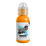World Famous Limitless Tattoo Ink Medium Yellow 3 30ml - BVShop
