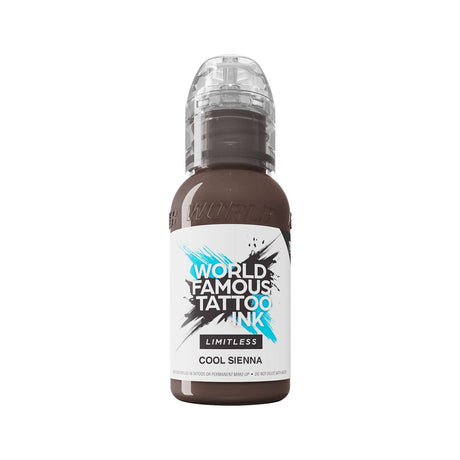 World Famous Limitless Tattoo Ink Pink Ribbon Cool Sienna 30ml - BVShop
