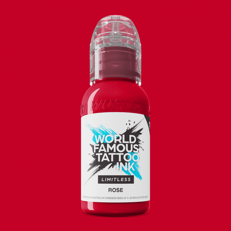 World Famous Limitless Tattoo Ink Rose 30ml - BVShop