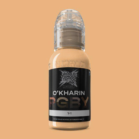 World Famous Limitless Tattoo Ink Sasha O'Kharin Y-1 30ml - BVShop