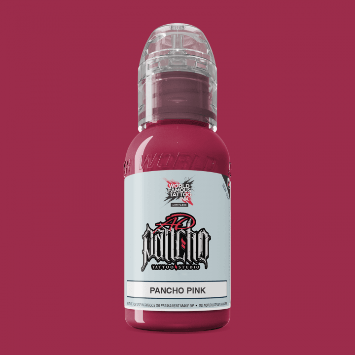 World Famous Tattoo Ink AD Pancho Pink 30ml - BVShop