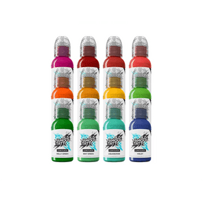 World Famous Tattoo Ink Dragon Pigment Set 12x30ml - BVShop