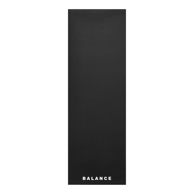 YOGA MAT BALANCE PVC BLACK - BVShop