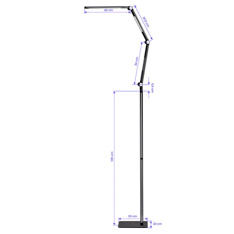 Yoga treatment lamp black - BVShop
